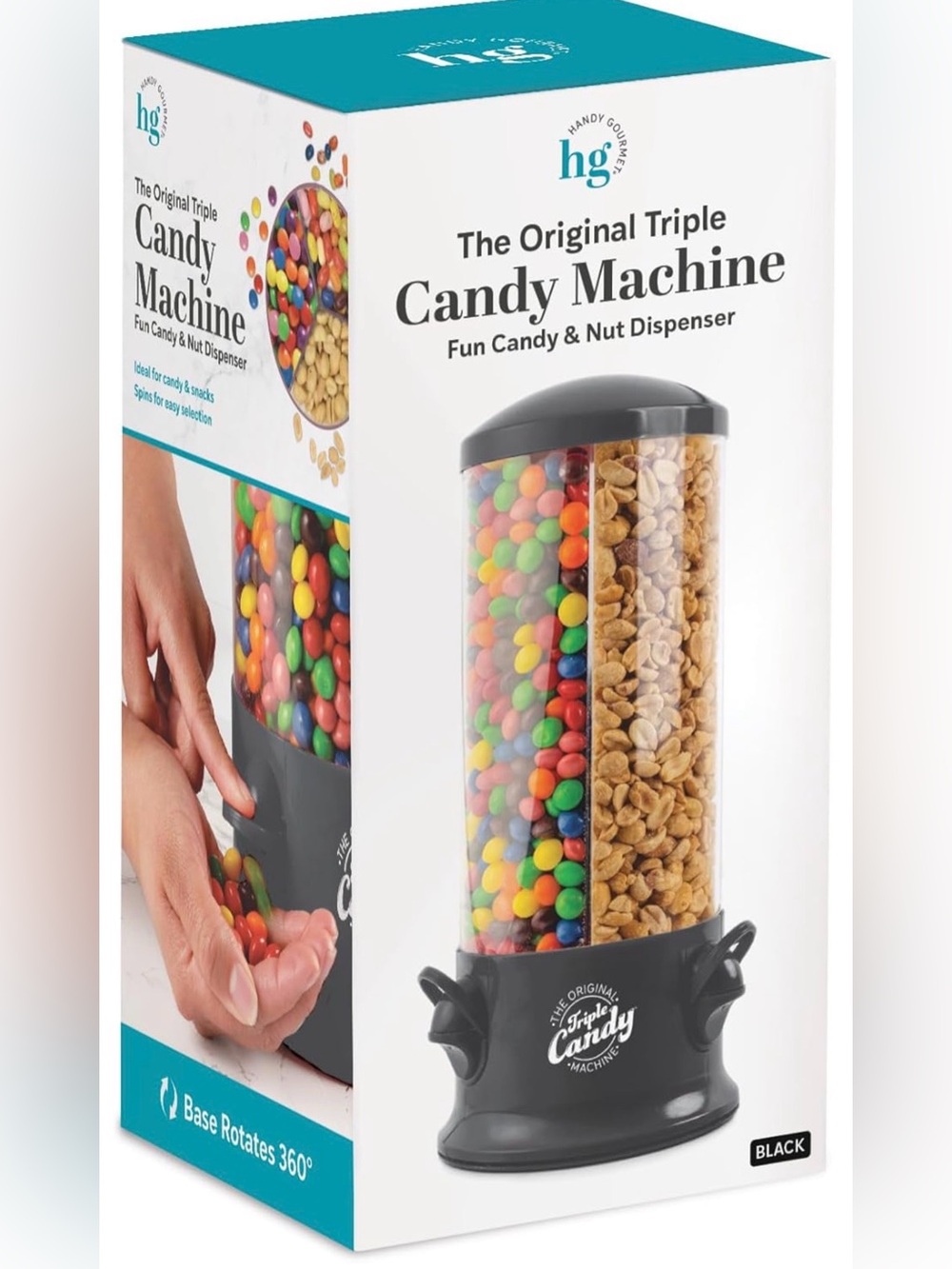 Handy Gourmet candy and nut dispenser tower